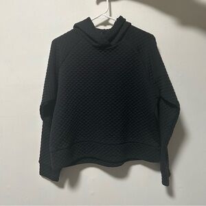 New Balance Black Quilted Hoodie